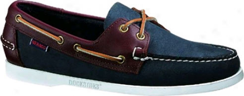 Sebago Spinnaker (men's) - Blue Jeans Nubuck/chestnut Waxy