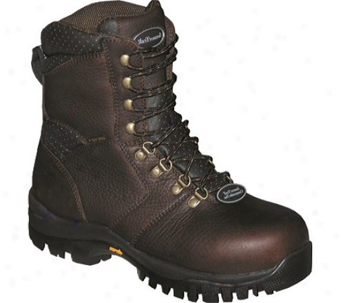 "sensortrak Badger 8"" Comp Toe Work Boot (men's) - Dark Brown Fyll Grain Leather"