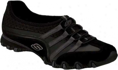 Skechers Bikers Point Blank (women's) - Black/charcoal