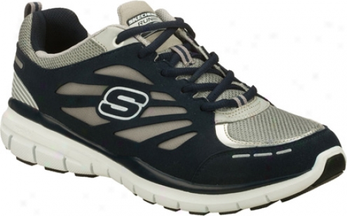 Skechers Compete Run (men's) - Navy/gray