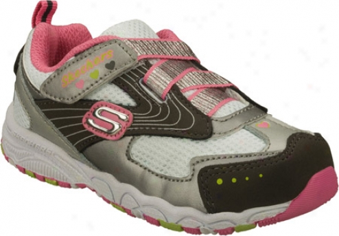 Skechers Scoots City Kickers (infant Girls') - Silver/pink