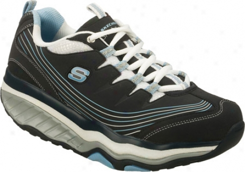 Skechers Shape Ups Evolution Accomplish (women's) - Navy/white