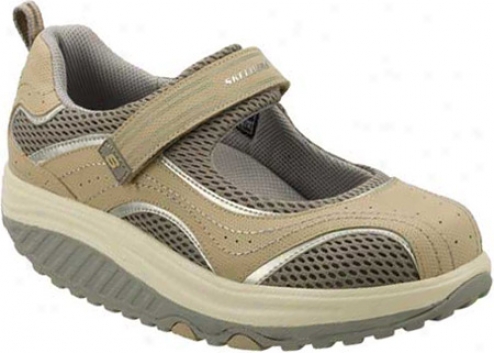 Skechers Shape Ups Sleek Fit (women's) - Stone/silver