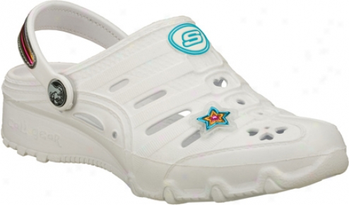 Skechers Step Ups Punkin (girls') - White