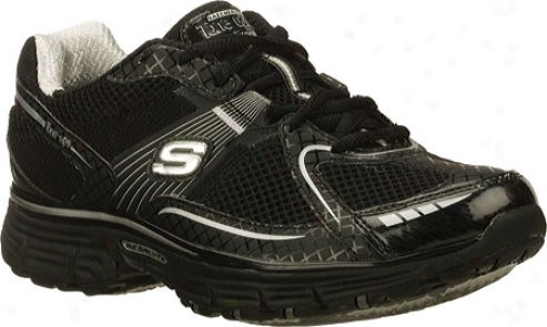 Skechers Tone Ups Fitness Near Set Move (women's) - Black/silver