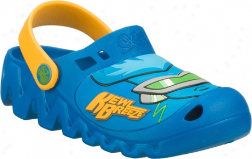 Skechers Zaggle K Breeze (infang Boys') - Blue/gold