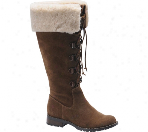 Sofft Barbourne (women's) - Mogano Suede/shearling