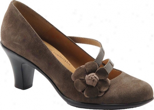 Softspots Perle (women's) - Taupe Grey Suede