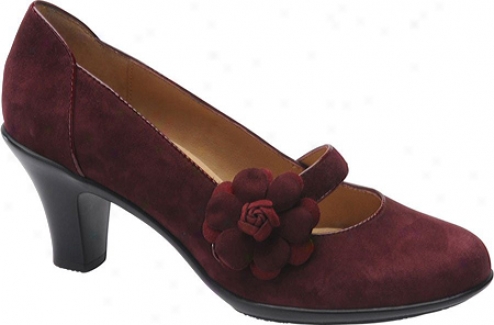 Softspots Posey 2 (women's) - Crimson Suede