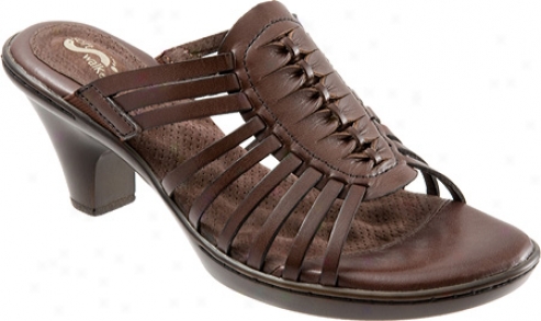 Softwalk Rio (women's) - Mocha Veg Kid Leather