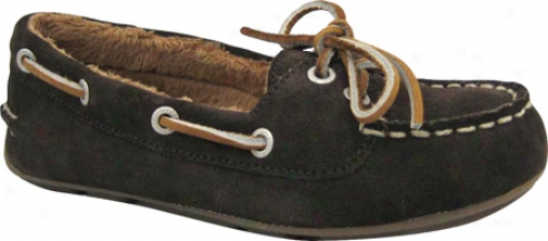 Sperry Top-sider A/o Cozy (infant Girls') - Dark Brown Suede