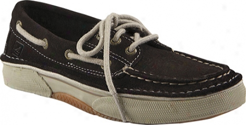 Sperry Top-sider Largo 3 Eye Boat Shoe (boys') - Chocolate Suede