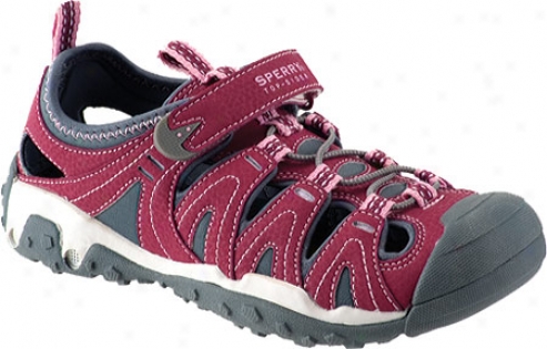 Sperry Top-sider Wet Tech Fisherman (infant Girls') - Raspberry/pink Leather/neoprene