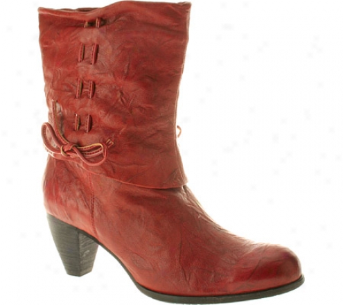 Spring Step Acclaim (women's) - Red Leather