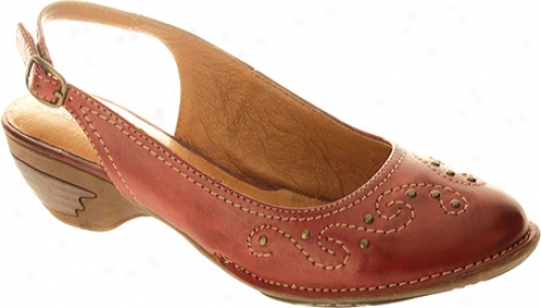 Spring Step Balboa (women's) - Red Leather