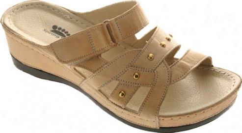 Spring Step Enligjten (women's) - Beige Leather