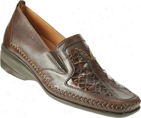 Spring Step Gia (women's) - Brown Croco