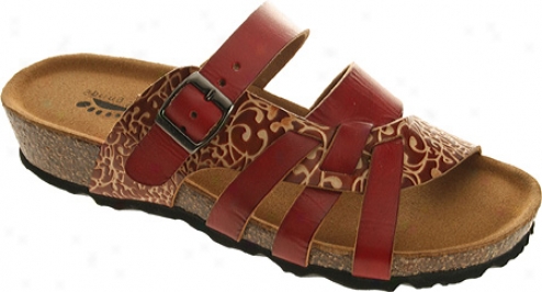 Leap Step Hava (women's) - Red Leather