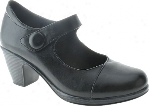 Spring Step Hilton (women's) - Black Leather