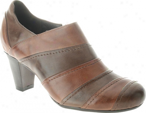 Spring Step Sonic (women's) - Brown/tan Combo eLather