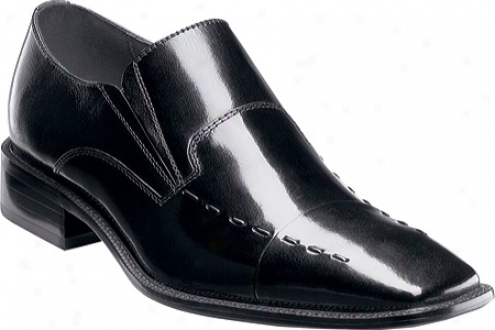 Stacy Adams Royce 24634 (men's) - Black Bufalo Leather