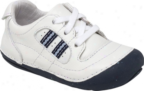 Stride Rite Eaglet (infant Boys') - White/classic Navy Leatuer