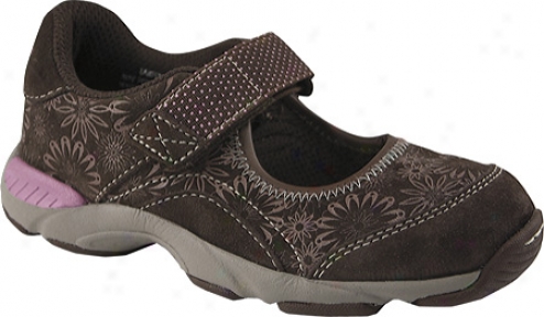 Stride Rite Harlow (girls') - Brown Suede/mesh