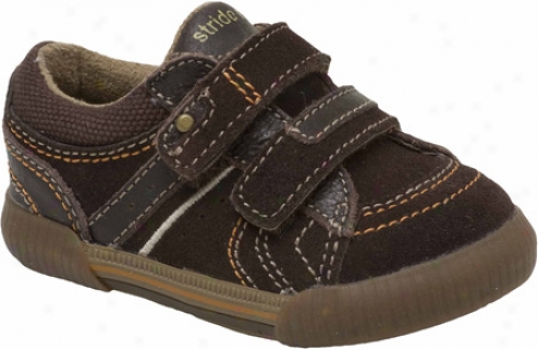 Stride Ceremony Lil Prescott (infsnt Boys') - Dark Brown/espresso Suede/canvas