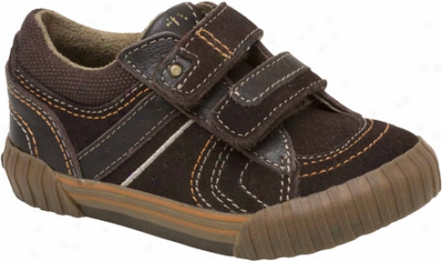 Stride Rite Prescott (infant Boys') - Datk Brown/espresso Suede/canvas