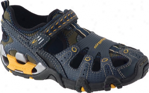 Stride Rite Slingshot Sandal (boys') - Navy Leather