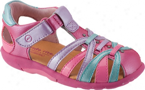 Stride Rite Srt Gabriela (Babe Girls') - Hot Pink/multi Leather