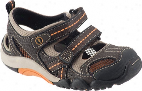 Stride Rite Srt Kyle (infant Boys') - Brown Leather/mesh