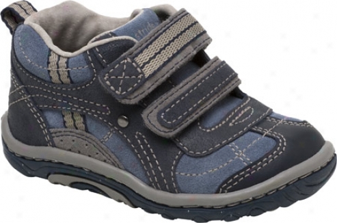 Stride Rite Srt Landon (infant Boys') - Navy/china Blue/stone Suede