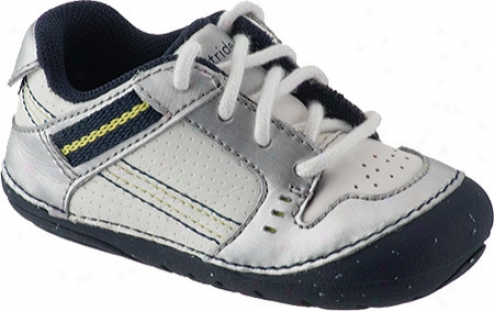 Stride Rite Srt Sm Kade (infant Boys') - Navy/lime Leather