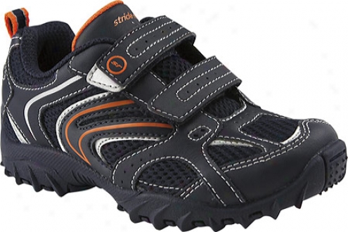 Stride Rite Walker (infant Boys') - Navy/orange Leather/mesh