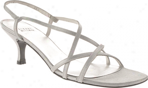 Stuart Weitzman Suspend (women's) - Silver Matte Lame