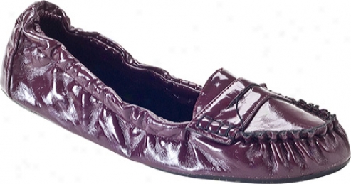 Tash Folds Working Lass (women's) - Maroon Patent