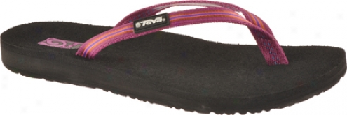 Teva Contoured Ribbon Mush (women's) - Lotus Stripe Rose Violet