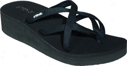 Teva Mandalym Wedge Ola (women's) - Black