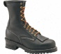 "carolina Domestic 9"" Eh Plain Toe Logger St 1922 (men's) - Black Leather"