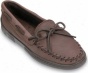 Minnetonka Straight Plug (women's) - Dark Brown