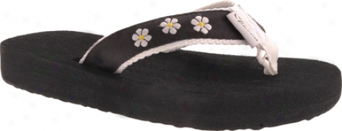 Tidewater Sandals Daisy (infant Girls') - Black/white/yellow