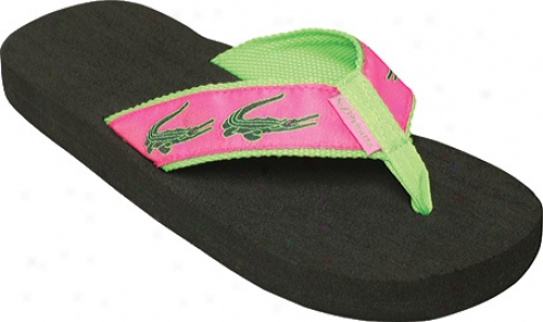 Tidewater Sandals Gators (women's) - Pink/green