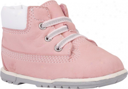 "timberland 6"" Crib Boofie (infants') - Pink Nubuck"