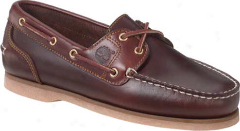 Timberland Classic Boat Amherst 2-eyelet Boat Sjoe (women's) - Rootbeer Smooth Leather