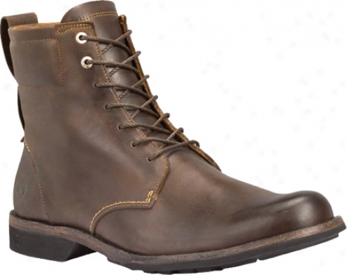 "timberland Earthkeeppers City 6"" Lace-up Boot (men's) - Burnished Brown/black Full Grain Leather"