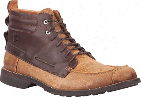 Timberland Earthkeepers City Moc Toe Chukka (men's) - Waxed Wheat Suede/grey Full Grain Leather