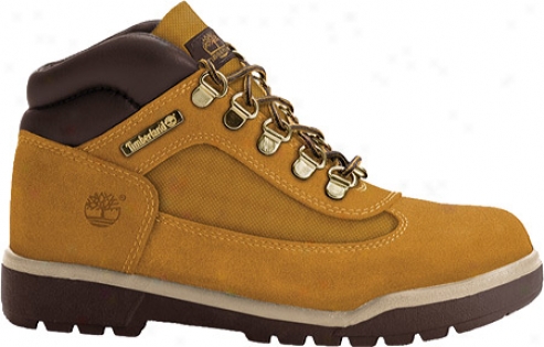 Timberland Field Boot Lezther (boys') - Wheat Scuffproof