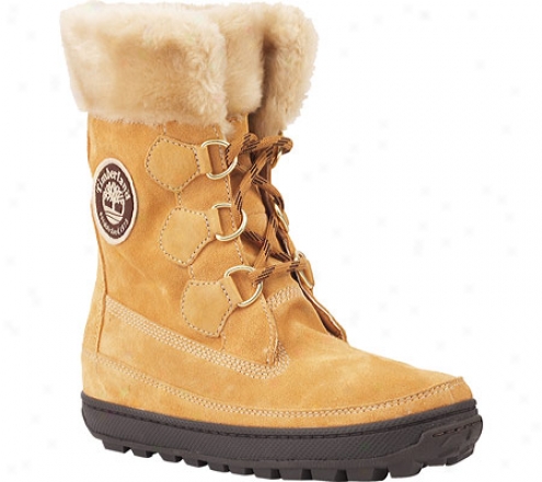 Timberland Mukluk Lace (women's) - Wheat Suede