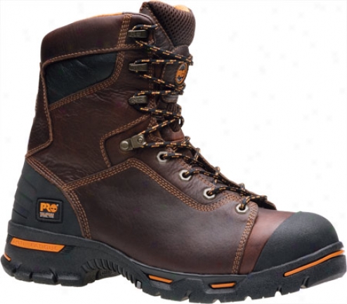 "timberland Pro Endurance Pr 8"" Case-harden Toe (men's) - Brown Full Grain Leather"
